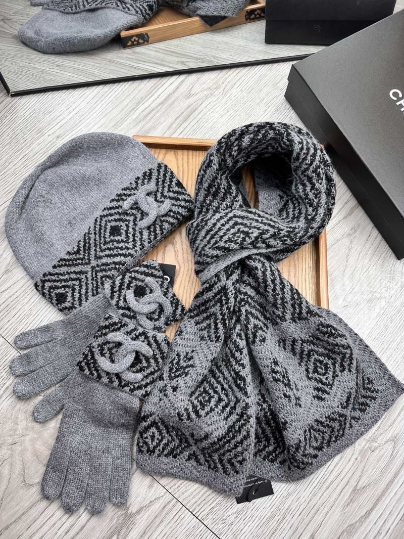 Chanel Caps Scarfs